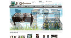 Desktop Screenshot of ekcoyunmakineleri.com