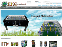 Tablet Screenshot of ekcoyunmakineleri.com